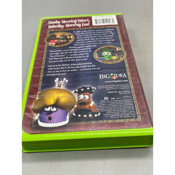 the star of Christmas VHS big ideas veggie tales 45 minutes 2002 READ - Picture 2 of 3